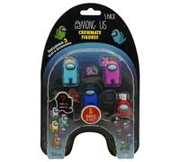 Among Us Crewmate - Lot de 5 figurines AU2040-H, produit officiel