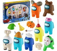 Among Us Crewmate Lot de 8 figurines Deluxe Series 2