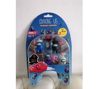 Among Us Crewmate - Lot de 5 figurines AU2040-H, produit officiel