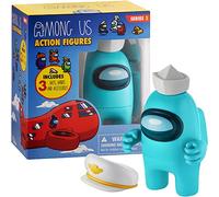 Among Us Figurine de collection série 2 avec accessoires (cyan)