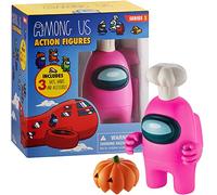 Among Us Figurine de collection série 2 avec accessoires (rose)
