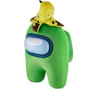 Among Us Huggable Série 2 Peluche Vert avec Banane Hauteur 30 cm