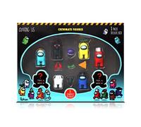 Among Us, Lot de 8 Figurines, Coffret Cadeau Unique pour Collectionneurs, Jouet Officiel sous Licence Among Us, Cadeau Idéal pour les Fans de Among Us.