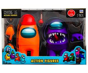 Among Us P.M.I - Lot de 2 Figurines d'action (S1) (Random) (AU6015)
