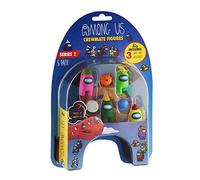 Among Us Pack de 5 Figurines Crewmate avec Accessoires - Série 2 (Set 3)