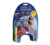 Among Us Pack de 5 Figurines Crewmate avec Accessoires - Série 2 (Set 4)