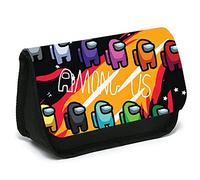 Among Us Trousse, NALCY Sac à Crayons Among Us, 3D Imprimer Trousse à Crayons, Among Us Trousse à Crayons, Trousse à Crayons Grande Capacité Porte-crayons à Stylos Trousse à Maquillage