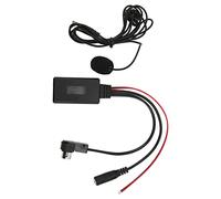 AMONIDA Adaptateur Bluetooth Aux adapté au Micro Mains Libres CDA-9857, Matériau ABS Durable, Couleur Noire, Plug and Play
