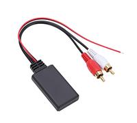 AMONIDA Adaptateur Bluetooth AUX in avec Technologie Bluetooth 5.0 pour Autoradios et, Remplacement Parfait pour la Connexion Audio sans Fil, Configuration Plug and Play