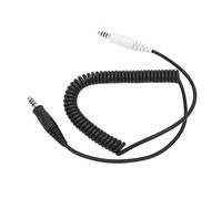 AMONIDA Adaptateur de Cordon de Kit de Casque IMSA de Haute qualité, Ligne D'extension Enroulée Rétractable pour Casques Stilo, Ligne de Conversion Portable pour Avion D'aviation