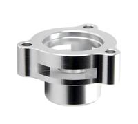 AMONIDA Adaptateur de Soupape de Surpression Turbo Finition Anodisée à Dégagement Rapide pour pour 1,5 L 1,6 L 2,0 2,7 Amélioration des Performances (Argent BOV1172)