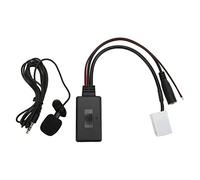 AMONIDA Adaptateur de Voiture, 12 Broches pour Autoradio RD4 Music Aux Audio Cable Adapter Remplacement pour C2 C3 C4 C6 C8 (avec Micro)