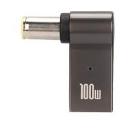 AMONIDA Adaptateur d'entrée Femelle de Type C vers DC, Adaptateur PD Portable avec Puce Intelligente Intégrée pour Ordinateurs Portables, Port de Chargement 7.9x0.9mm