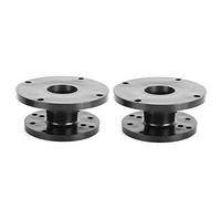 AMONIDA Adaptateur et Convertisseur de Klaxon de Tweeter, Matériau ABS Durable, Utilisation Facile pour Tête D'entraînement de Haut-Parleur, Applicable pour 75 72 44 51 Cœurs, Paquet de 2