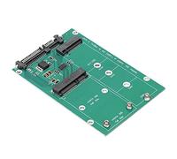 AMONIDA Adaptateur NGFF vers, Convertisseur Pratique et Haute Vitesse pour MSATA SSD, Conception Compacte, 1 unité