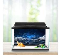 AMONIDA Affiche de Fond D'aquarium Adhésif en PVC, Couleur Vive, Papier de Décoration de Haute qualité pour Décoration D'aquarium, 2 Unités (122 * 50CM)