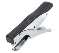 AMONIDA Agrafeuse à Main, Mini Agrafeuse Ergonomique et Durable pour Relier des Documents dans les Bureaux, les écoles et les Usines (BLACK)