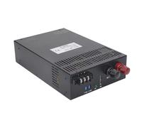 AMONIDA Alimentation CC Variable 3000W, Alimentation à Découpage Réglable pour L'automatisation Industrielle et la Recherche en Acier Inoxydable (24V)