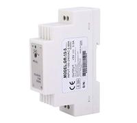 AMONIDA Alimentation sur Rail DIN 15 W 5 V 3 A, Module d'alimentation à Découpage AC DC, Alimentation de Contrôle de Modulation PWM avec Bornes à Vis, Idéale pour Armoire de Commande et équipement