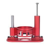 AMONIDA Base de Levage de Routeur pour le Travail du Bois, Alliage D'aluminium Durable, Tige en Acier Inoxydable, Réglage de la Hauteur de 47mm pour Machines à Tailler les Bords