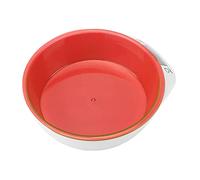 AMONIDA Bol de Pesée des Aliments de Cuisine Numérique, Balance d'alimentation Durable pour Animaux de Compagnie pour la Cuisson des Aliments, ABS 7,1x8,3 Pouces (Rouge)