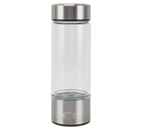 AMONIDA Bouteille d'eau à Hydrogène, Machine Portable à Ioniseur d'eau à Hydrogène avec Technologie 'électrolyse Avancée et Verre à Haute Teneur en Borosilicate, pour le Bureau de Voyage à Domicile
