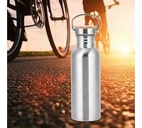 AMONIDA Bouteille D'eau en Acier Inoxydable 304 Résistante aux Rayures pour le Sport, le Camping, la Randonnée, le Cyclisme, Cadeau élégant pour la Famille et les Amis, Bouteille de Sport Légère et