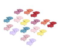 AMONIDA Breloque en Forme de Nœud pour Poils d'animaux, Accessoire de Toilettage Mignon pour Chiens, Chats, Lapins, Matériel de Bricolage pour Animaux de Compagnie Heureux, 16 Pièces