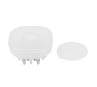 AMONIDA Brosse Applicatrice pour Cuir Chevelu, Conception Transparente, pour une Application Uniforme du Sérum et un Massage du Cuir Chevelu pour des Cheveux Sains, 15ml (WHITE)