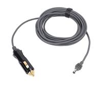 AMONIDA Câble d'alimentation CC 18awg, Rallonge d'alimentation de Voiture de qualité Supérieure pour Mini Utilisation Intérieure et Extérieure, PVC Cuivre Pur 1 unité (2.5M)