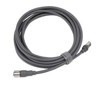 AMONIDA Câble d'antenne Parabolique Haute Performance Gen 3 de 50 M, Rallonge de Remplacement 23 AWG avec Connecteurs Dédiés, Idéal pour le Kit Internet par Satellite Standard V3