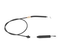 AMONIDA Câble D'engagement de Pont de Rechange avec Ressort pour Troy Bilt en Acier Plastique Solide LT2000 LT3800 LT4600H 1500 Mm de Long pour Tracteur de Tondeuse à Gazon