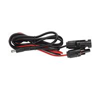 AMONIDA Câble D'extension Solaire 16awg, Connecteur Solaire en Cuivre Durable vers Câble Adaptateur Mâle DC 5.5mm pour la Maison et L'industrie 1m