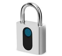 AMONIDA Cadenas à Empreinte Digitale Rechargeable à Faible Consommation D'énergie pour un Accès sécurisé à la Maison