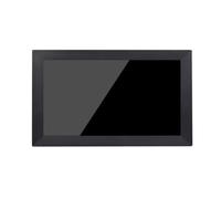 AMONIDA Cadre Photo Intelligent, 13,3 Pouces, Application Tactile, Partage à Distance, Multi-utilisateurs, Rotation Automatique, Diaporama Météo, Cadre Photo Numérique WiFi avec (Black)