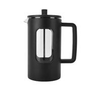 AMONIDA Cafetière à Piston en Verre Borosilicate de 600 Ml | Acier Inoxydable 304, Filtre Amovible, Voyage Camping, café, thé, Lait, Mousse, Cafetière, Eau Bouillante