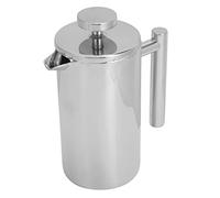 AMONIDA Cafetière à Presse Française en Acier Inoxydable, Conception Durable pour Usage Domestique et Extérieur, 34oz (1000ml)