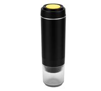 AMONIDA Cafetière électrique Port pour le Camping et les Voyages, 9,7 | Brassage Automatique avec Batte Rechargeable Intégrée, ABS, Acier Inoxydable 304, Machine à café pour Camping-car, Bureau,