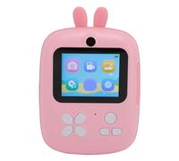 AMONIDA Caméra d'impression LCD pour Enfants de 2,4 Pouces, Caméra de Résolution Photo 48M, d'impression en Niveaux de Gris avec Vidéo HD 1080P, Idéale pour Les Tout-Petits et Les Enfants (Pink)