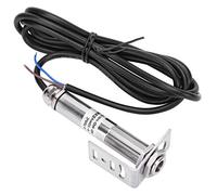 AMONIDA Capteurs de Température Infrarouges Fiables sans Contact, Mesure Précise avec Sortie 4-20 MA pour Usage Industriel, Acier Inoxydable, 1 Support (0~200℃)