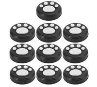 AMONIDA Capuchon à Bascule de Joystick Patte de Chat, Couvercle de Poignées de Pouce en Silicone Souple, Protège pour/Lite, 10 Pièces Griffe Rouge sur Noir (Griffes Blanches sur Fond Noir)