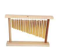 AMONIDA Carillons éoliens 20 Tons, Instrument de Percussion avec 20 Barres Métalliques et Marteau pour l'enseignement et la Formation Musicale des Enfants