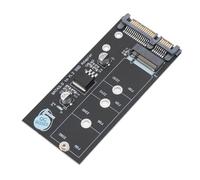 AMONIDA Carte Convertisseur M.2 NGFF vers, Vitesse 6Gbps | Compatible avec les SSD 2280, 2260, 2242, 2230 mm, matériau PCB durable, stabilité améliorée, Plug and play