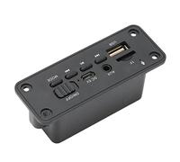 AMONIDA Carte de Décodage MP3 Bluetooth, Lecteur de Module Bluetooth 5.0 Multifonctionnel, Carte de Fonction de Son USB avec Lecteur MP3, FM, AUX, Commutation de Mémoire USB