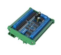 AMONIDA Carte D'extension PLC 16 Entrées 16 Sorties Compacte et Polyvalente pour la Domotique Intelligente 6 Commandes Classe VO Ignifuge