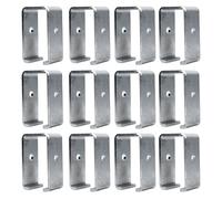 AMONIDA Channel Trolley Track Hanger Bracket 1-5/8in Heavy Duty | Matériau en fer, Supporte jusqu\'à 1 200 lb, Kit complet pour l\'installation, Polyvalent pour diverses applications