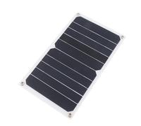 AMONIDA Chargeur de Panneau Solaire 10W pour Activités de Plein Air | Conception portable, Économie d\'énergie, Taux de conversion élevé, Idéal pour le camping, la randonnée, le vélo
