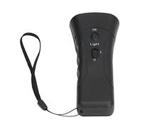 AMONIDA Chasseur de Chiens à Ultrasons, Entraîneur de Chiens LED Ergonomique et Portable pour Dispositif de Contrôle des Aboiements, Marche en Plein Air, Jogging, Matériau ABS