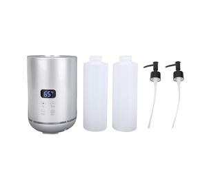 AMONIDA Chauffe-lotion 250 Ml, Chauffe-huile de Massage, liquide avec 2 Bouteilles, Lumières d'ambiance et Mode de Réglage de la Minuterie, Idéal pour Réchauffer les Huiles de Massage, les Lotions