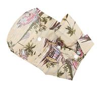 AMONIDA Chemises Hawaïennes pour Chiens, T-Shirt Mignon pour Animaux de Compagnie Tropicaux pour Les Plaisirs d'été, en Coton Doux pour Petits Chiens et Chats (M)